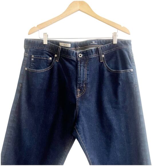 AG Adriano Goldschmied Jeans Mens 38x32 Blue The New Hero Relaxed Stretch Denim - Picture 3 of 14